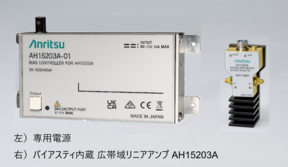 CLR-1210 リニアアンプ 本体　アンテン 140Gbaudバイアスティ内蔵 広帯域リニアアンプの販売を開始 | アンリツ