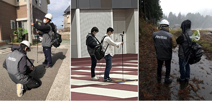 各種無線・有線の実測サービス