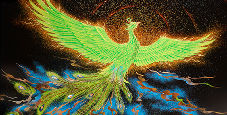 close up of phenix