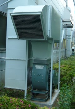排気口の消音対策（平塚地区）