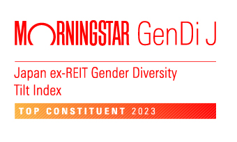 Morningstar 日本株式 ジェンダー・ダイバーシティ・ティルト指数（除くREIT）(GenDi J)
