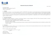 Independent Third-Party Assurance Report