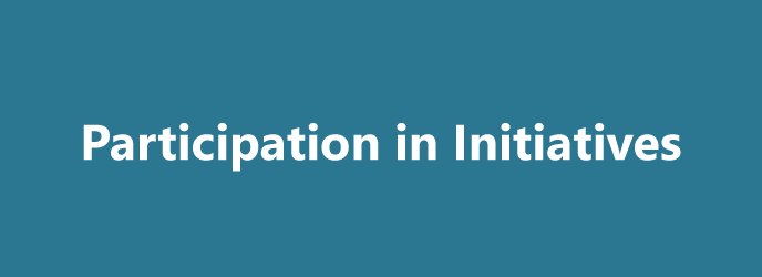 Participation in Initiatives