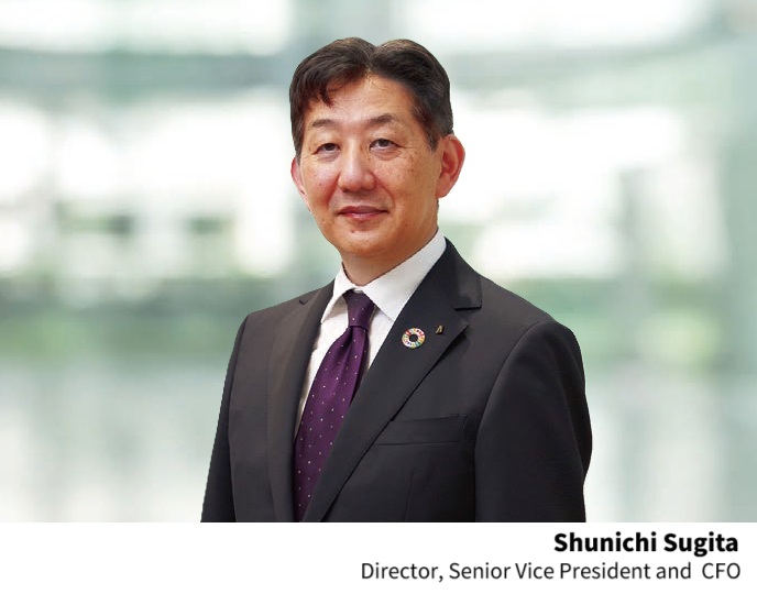 Shunichi Sugita: Director, Senior Vice President, CFO