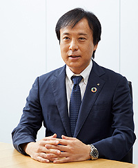 Hirokazu Hamada Representative Director, President of Anritsu, Group CEO