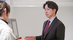やりがいをもって働くミキさん