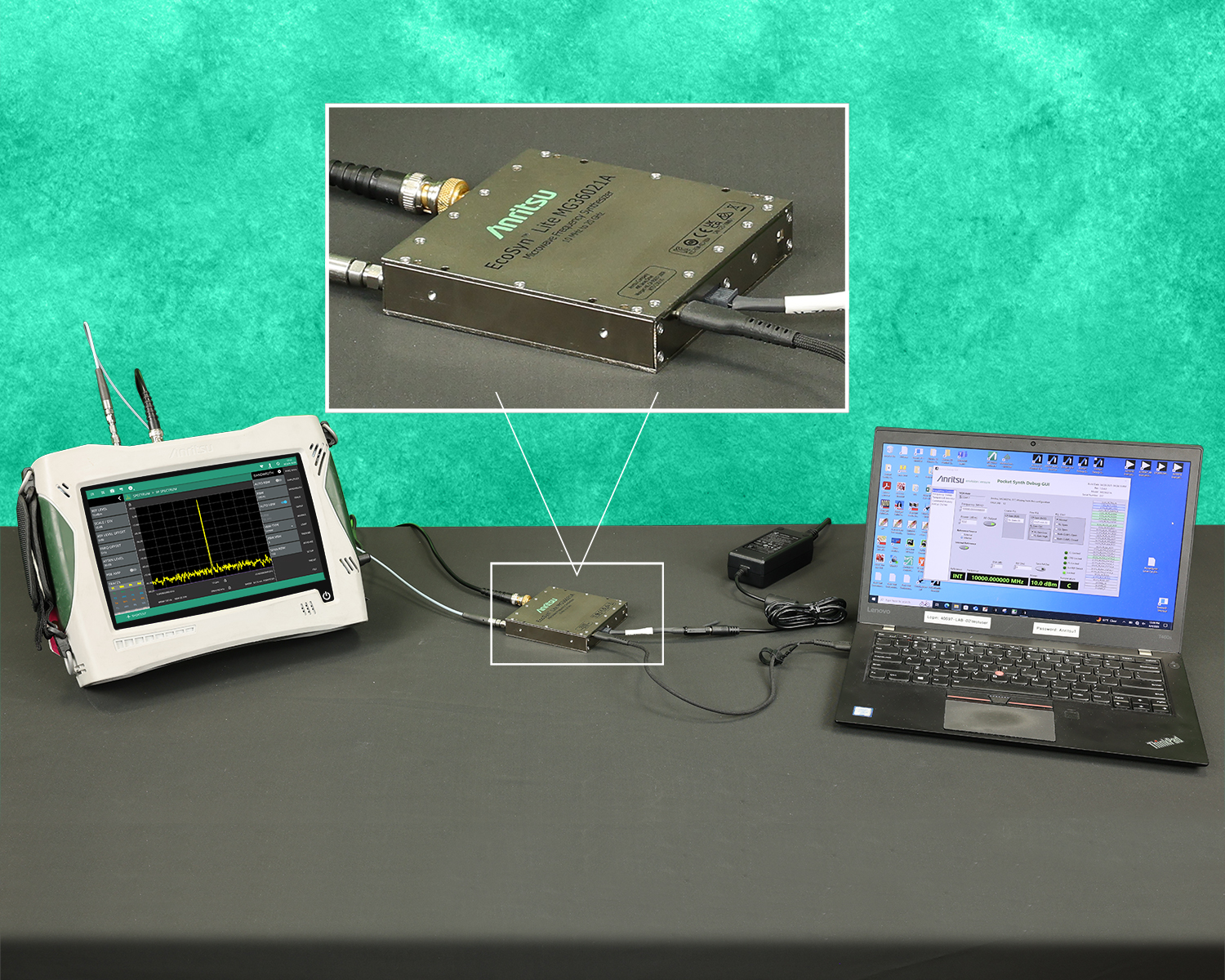 Anritsu Introduces EcoSyn™ Lite MG36021A Microwave Synthesizer