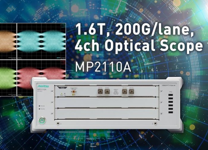 Anritsu introduces a 60 GHz Optical Sampling Oscilloscope for 200G