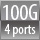 100G 4 ports