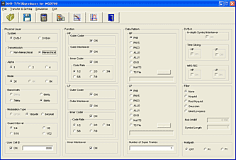MX370106A パラメータ編集画面