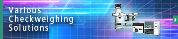 Index button of Various Checkweighing Solutions