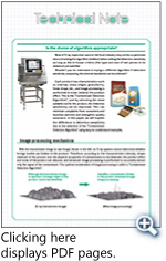 Technical Note (For general use) Vol.18 June, 2023 Is the choice of algorithm appropriate?
