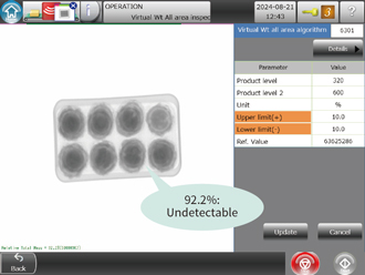 Undetectable with Relative Virtual Weight Inspection