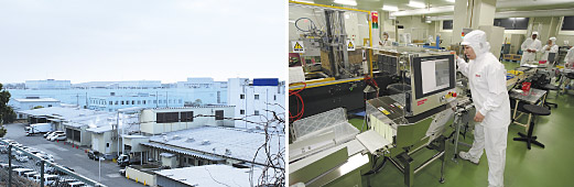 Example of a food factory