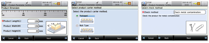 Product Registration Navigation