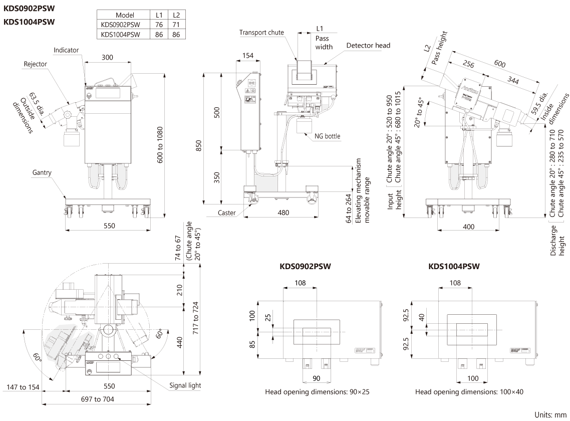 External Dimensions
