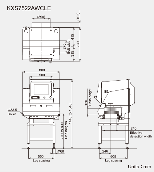 External Dimensions