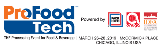 Logo for Pro Food Tech 2019