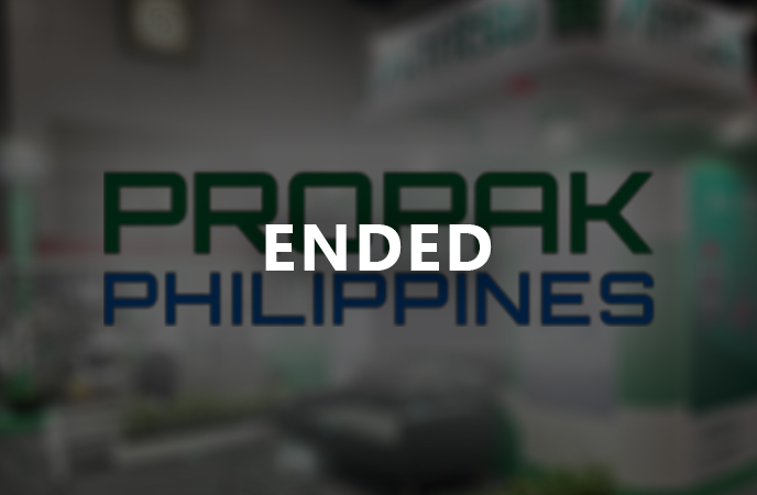 ProPack Philippines has ended