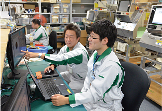 職場の様子
