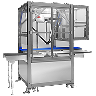Checkweigher equipped with parallel link robot