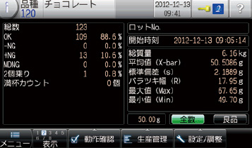 図1-1:統計画面