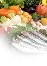 野菜、鮮魚 - Sea foods and vegetable