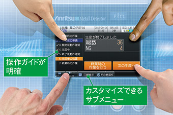 快適な操作性