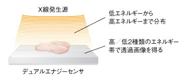 デュアルエナジーセンサ