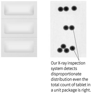 Detecting missing tablets