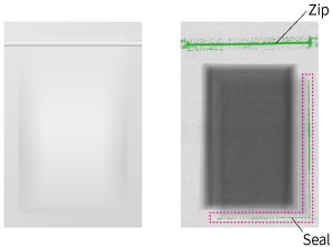 Detecting sealing defects