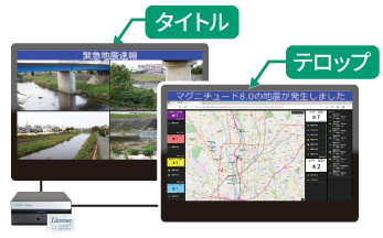 テロップ表示の活用