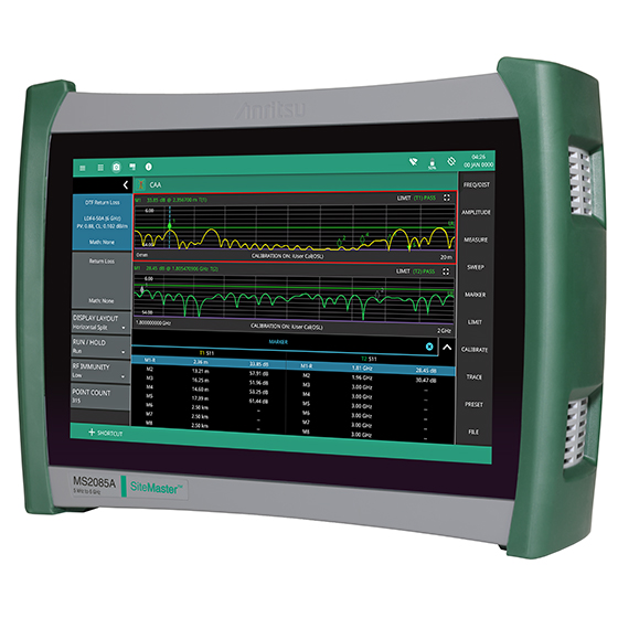 Site Master MS2085A and MS2089A | Anritsu America Site Master MS2085A and MS2089A | Anritsu America