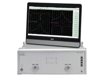 MS46522B Vector Network Analyzer with Monitor