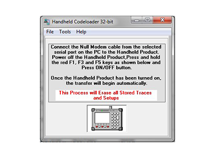 Handheld Code Loader