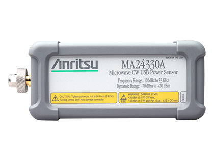 マイクロ波CW USBパワーセンサ MA24330A | アンリツグループ