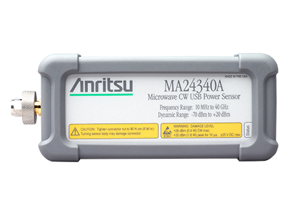 マイクロ波CW USBパワーセンサ MA24340A | アンリツグループ