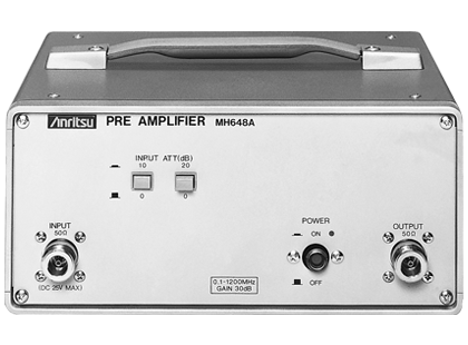 C　Anritsu アンリツ 前置増幅器 MH648A プリアンプ Pre-Amplifier MH648A | Anritsu America