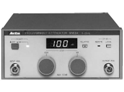 Programmable Attenuator MN63A/65A/72A/64B | アンリツグループ