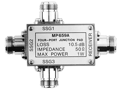 Anritsu アンリツ ３信号特性測定用パッド(４ポートジャンクションパッド) Four-Port Junction Pad MP659A | Anritsu America