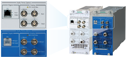 With a built-in Audio analyzer and Audio Generator,it make saving space and increasing measurement efficiency