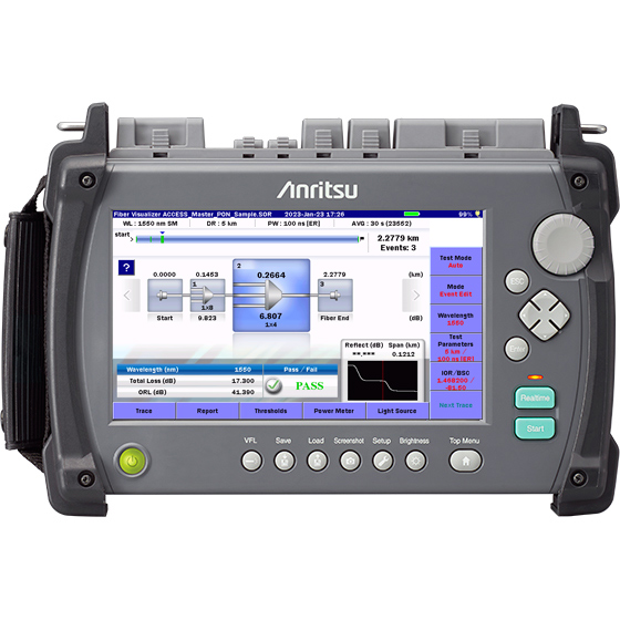 OTDR - ACCESS Master MT9085 Series | Anritsu America