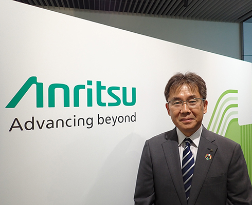 アンリツデバイス株式会社 代表取締役社長 長島 靖明