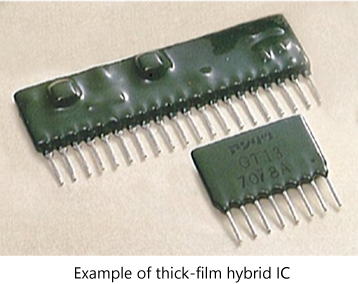 Example of thick-film hybrid IC