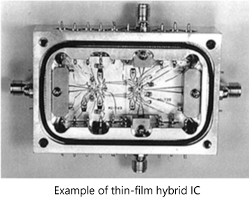 Example of thin-film hybrid IC