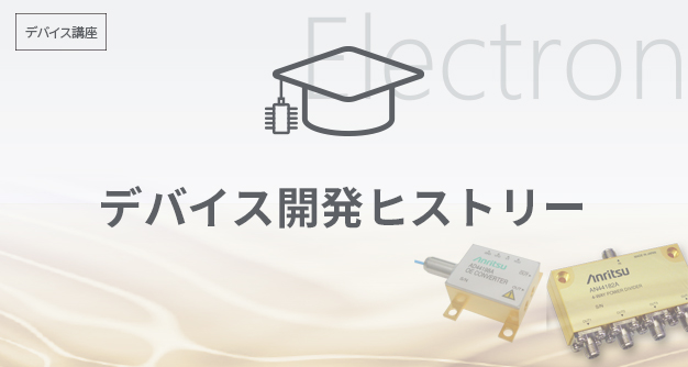 デバイス開発ヒストリー