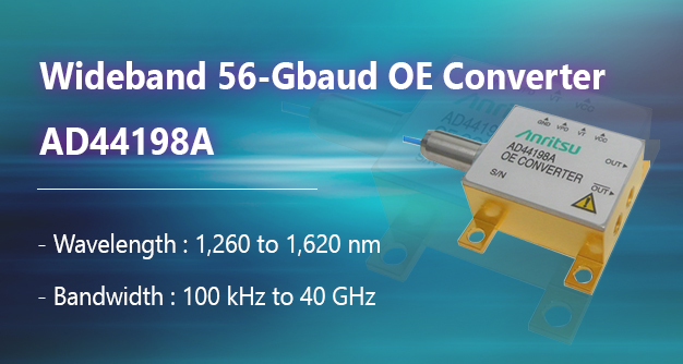 Launch Wideband 56-Gbaud OE Converter