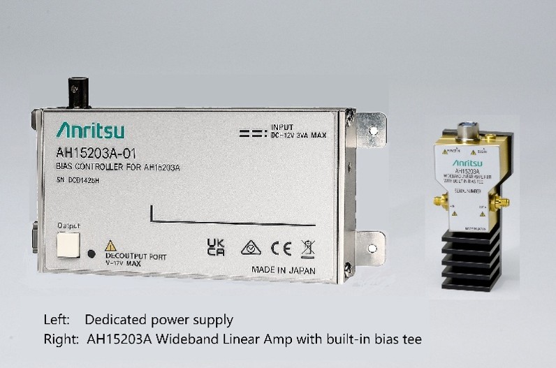 Anritsu Launches 140 Gbaud Wideband Linear Amplifier with Built-in Bias Tee