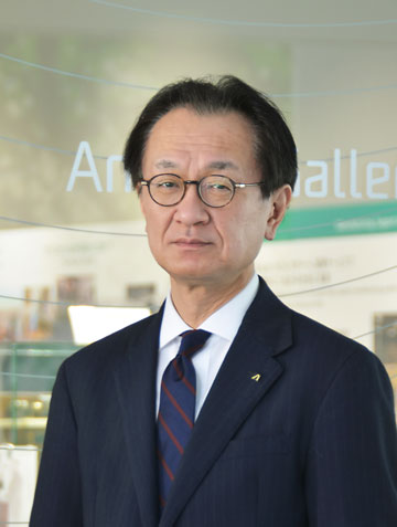 Company President, Sensing & Devices Company: Yasunobu Hashimoto
