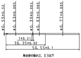 NC旋盤加工品（細物加工）